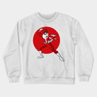 Google Red V Crewneck Sweatshirt